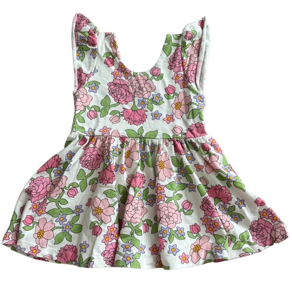 Monica & Andy | Toddler Girls Floral Dress | NWOT | 6-12 months